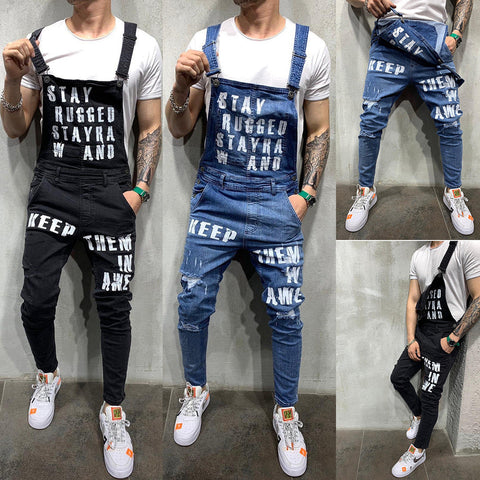 Sukestyle Slim-fit Men's Overalls