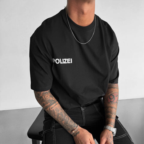 sukestyle Casua Polizei T-shirt