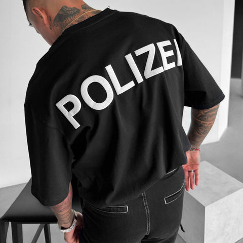 sukestyle Casua Polizei T-shirt