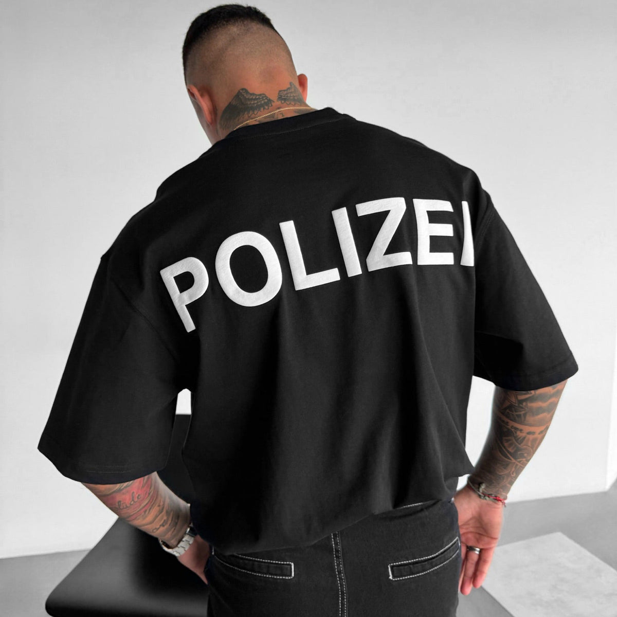 sukestyle Casua Polizei T-shirt