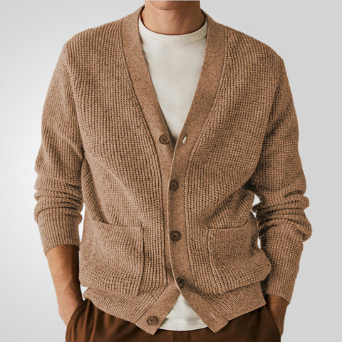 Sukestyle V-neck Thickened Cardigan Sweater