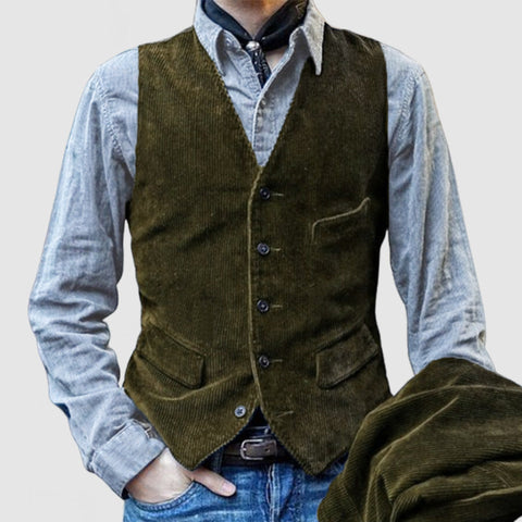 Sukestyle Vintage Vest Casual Jacket