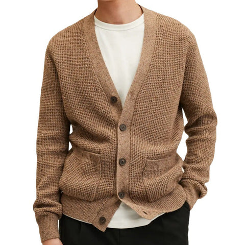 Sukestyle V-neck Thickened Cardigan Sweater