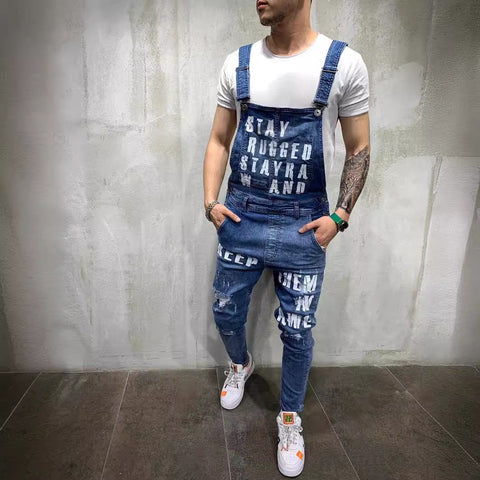 Sukestyle Slim-fit Men's Overalls