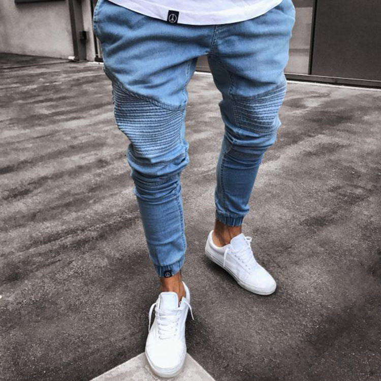 Sukestyle Men's Fashion Skinny Jeans