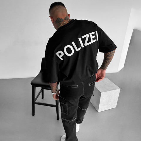 sukestyle Casua Polizei T-shirt