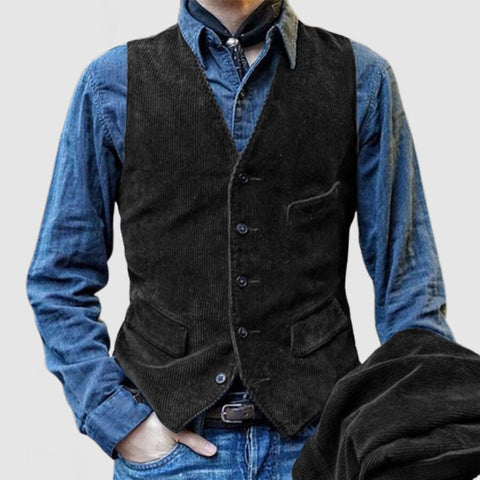 Sukestyle Vintage Vest Casual Jacket